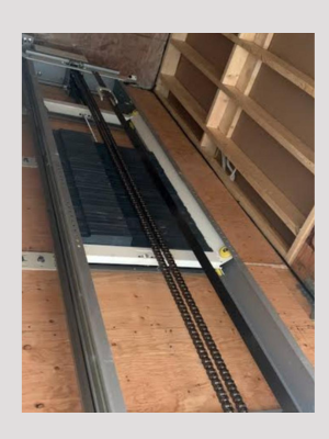 Tracks of elevators