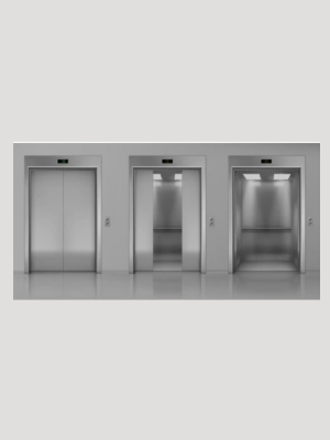 Doors of elevator